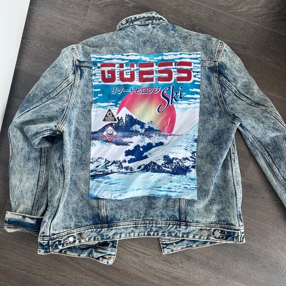 BRAND NEW DENIM JACKET: GUESS - Picture 3 of 3